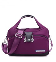 Large Capacity Waterproof Anti-theft Fashion ( purple colour)