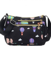 ( Black Colour ) Korean Sports Travel Shoulder Bag